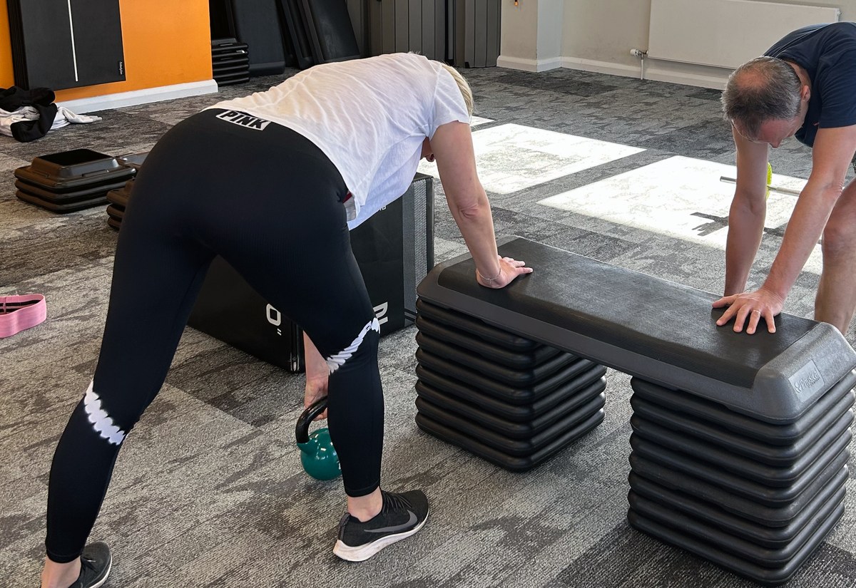 Train with a friend, small group personal training